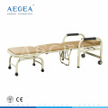 AG-AC004 medical patient metal accompany hospital folding reclining hospital chairs